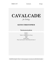 Cavalcade Orchestra sheet music cover Thumbnail